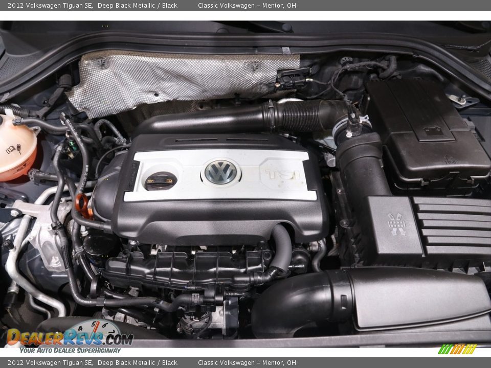 2012 Volkswagen Tiguan SE Deep Black Metallic / Black Photo #18