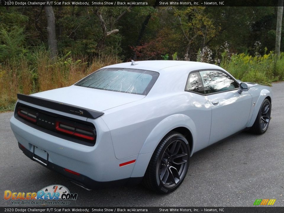 2020 Dodge Challenger R/T Scat Pack Widebody Smoke Show / Black w/Alcantara Photo #6