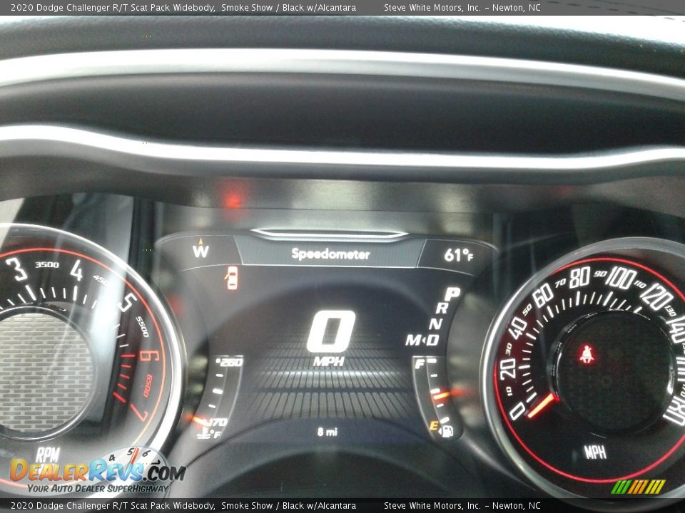 2020 Dodge Challenger R/T Scat Pack Widebody Gauges Photo #18