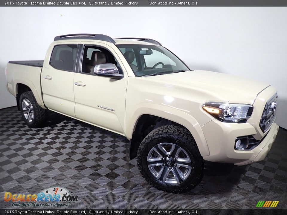 Front 3/4 View of 2016 Toyota Tacoma Limited Double Cab 4x4 Photo #1