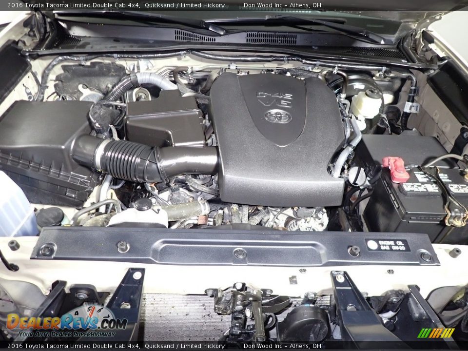 2016 Toyota Tacoma Limited Double Cab 4x4 3.5 Liter DI Atkinson-Cycle DOHC 16-Valve VVT-i V6 Engine Photo #5