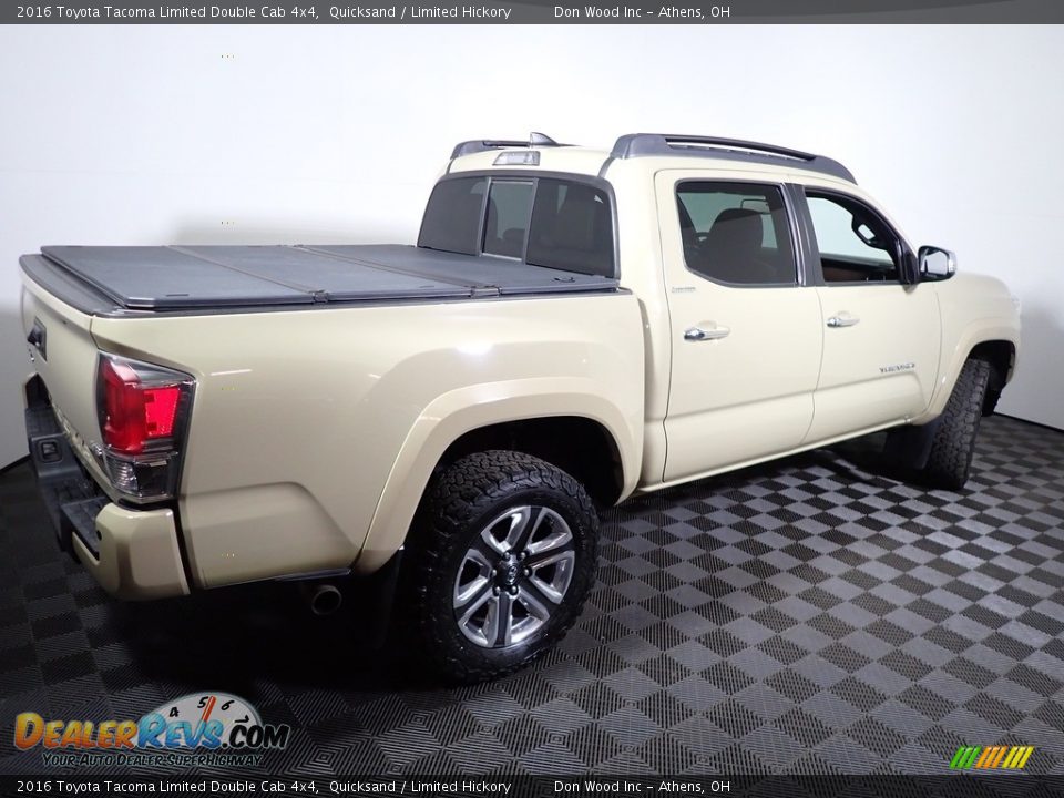 2016 Toyota Tacoma Limited Double Cab 4x4 Quicksand / Limited Hickory Photo #13