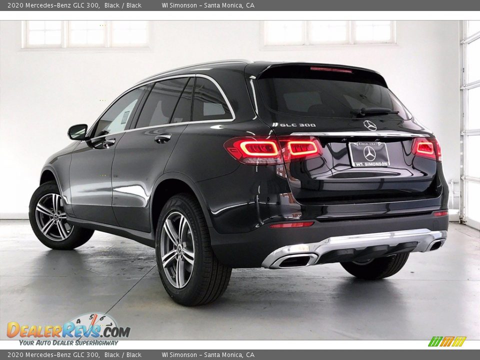 2020 Mercedes-Benz GLC 300 Black / Black Photo #2