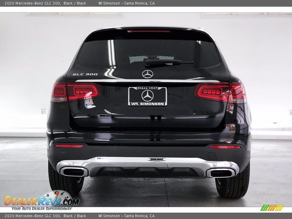 2020 Mercedes-Benz GLC 300 Black / Black Photo #3