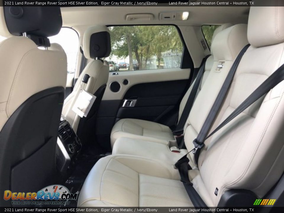 Rear Seat of 2021 Land Rover Range Rover Sport HSE Silver Edition Photo #6