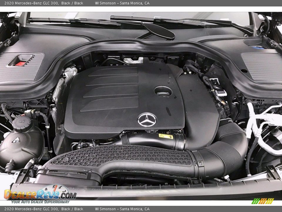 2020 Mercedes-Benz GLC 300 Black / Black Photo #8