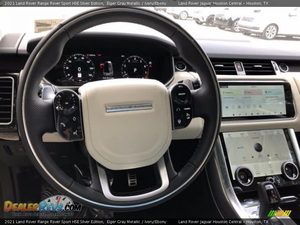 2021 Land Rover Range Rover Sport HSE Silver Edition Steering Wheel Photo #19