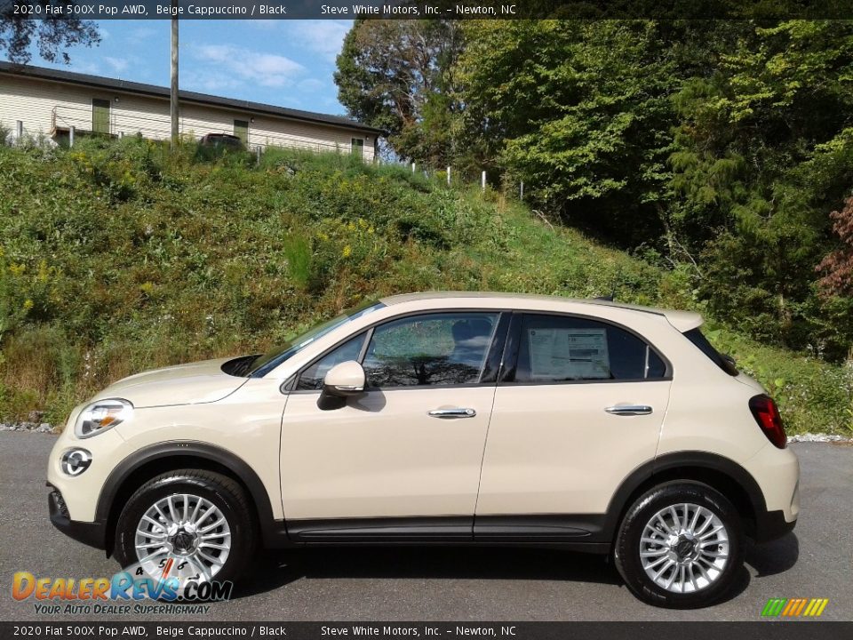 Beige Cappuccino 2020 Fiat 500X Pop AWD Photo #1