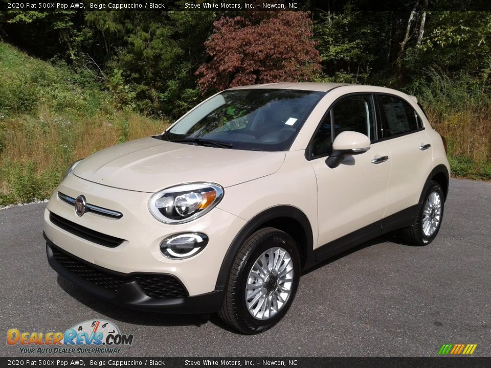 Beige Cappuccino 2020 Fiat 500X Pop AWD Photo #2