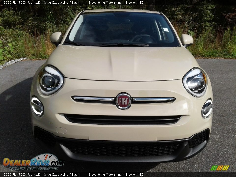 2020 Fiat 500X Pop AWD Beige Cappuccino / Black Photo #3