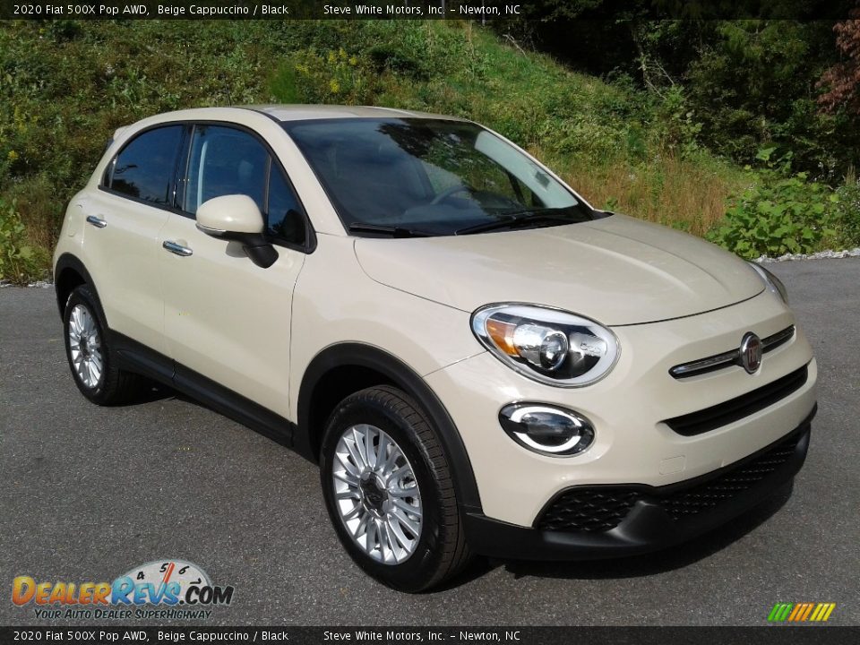 Front 3/4 View of 2020 Fiat 500X Pop AWD Photo #4