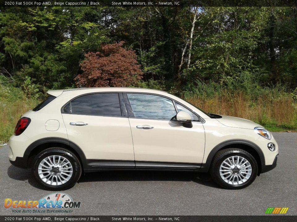 2020 Fiat 500X Pop AWD Beige Cappuccino / Black Photo #5