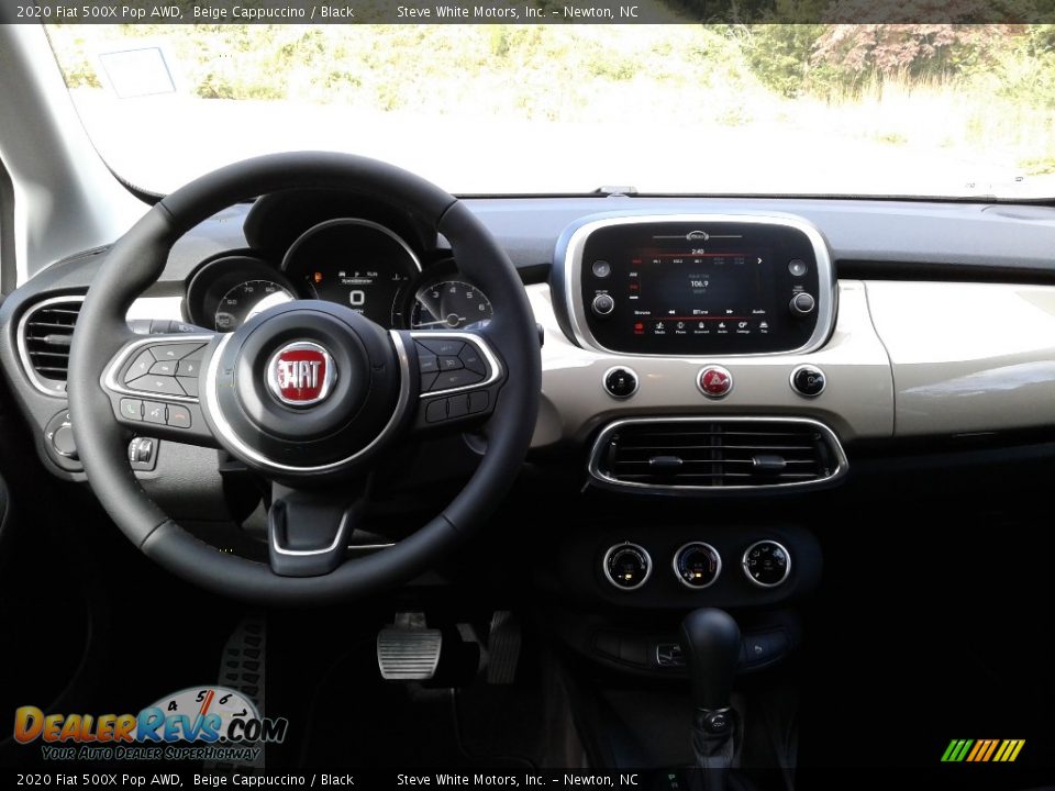 2020 Fiat 500X Pop AWD Beige Cappuccino / Black Photo #18