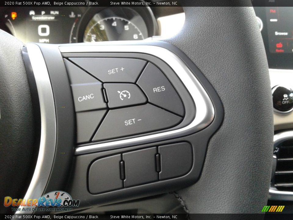 2020 Fiat 500X Pop AWD Steering Wheel Photo #20