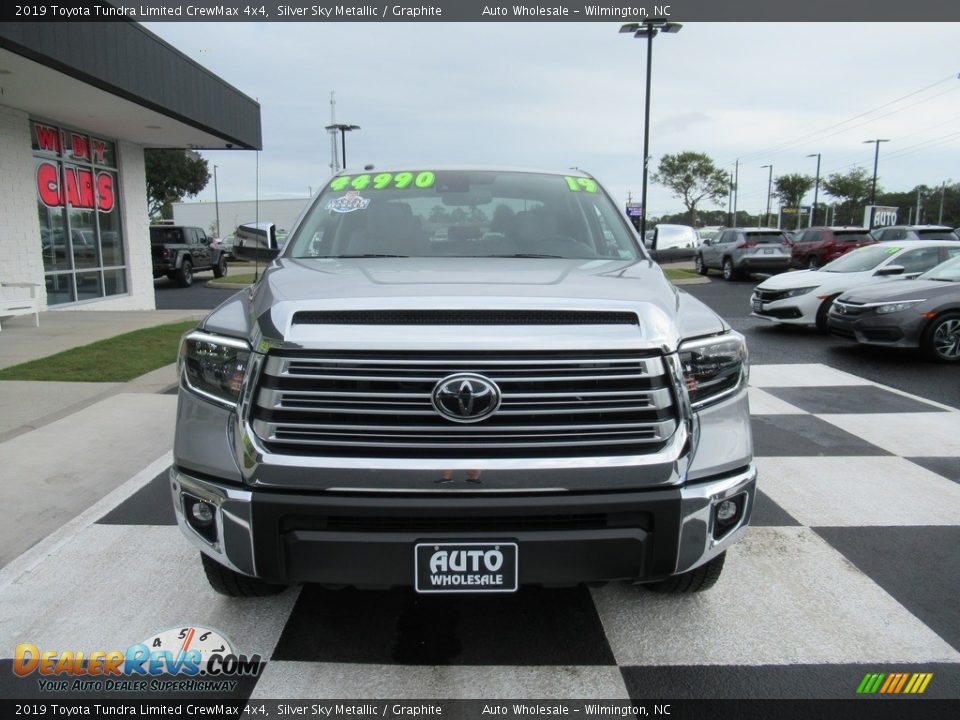 2019 Toyota Tundra Limited CrewMax 4x4 Silver Sky Metallic / Graphite Photo #2