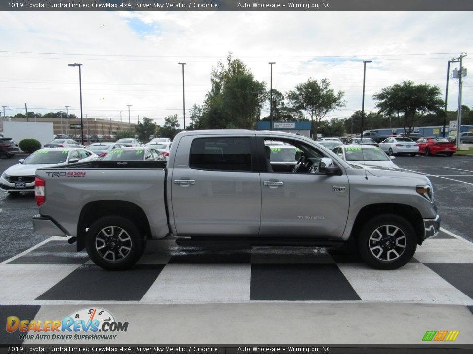 2019 Toyota Tundra Limited CrewMax 4x4 Silver Sky Metallic / Graphite Photo #3