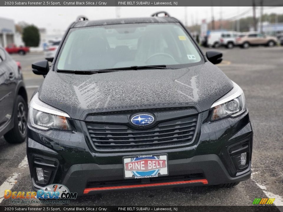 2020 Subaru Forester 2.5i Sport Crystal Black Silica / Gray Photo #2