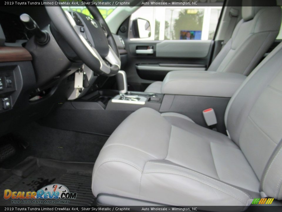 2019 Toyota Tundra Limited CrewMax 4x4 Silver Sky Metallic / Graphite Photo #9