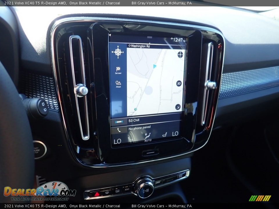 Controls of 2021 Volvo XC40 T5 R-Design AWD Photo #14