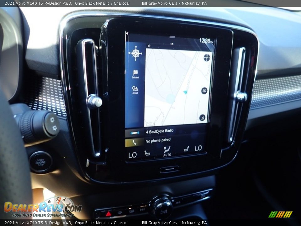 Controls of 2021 Volvo XC40 T5 R-Design AWD Photo #14
