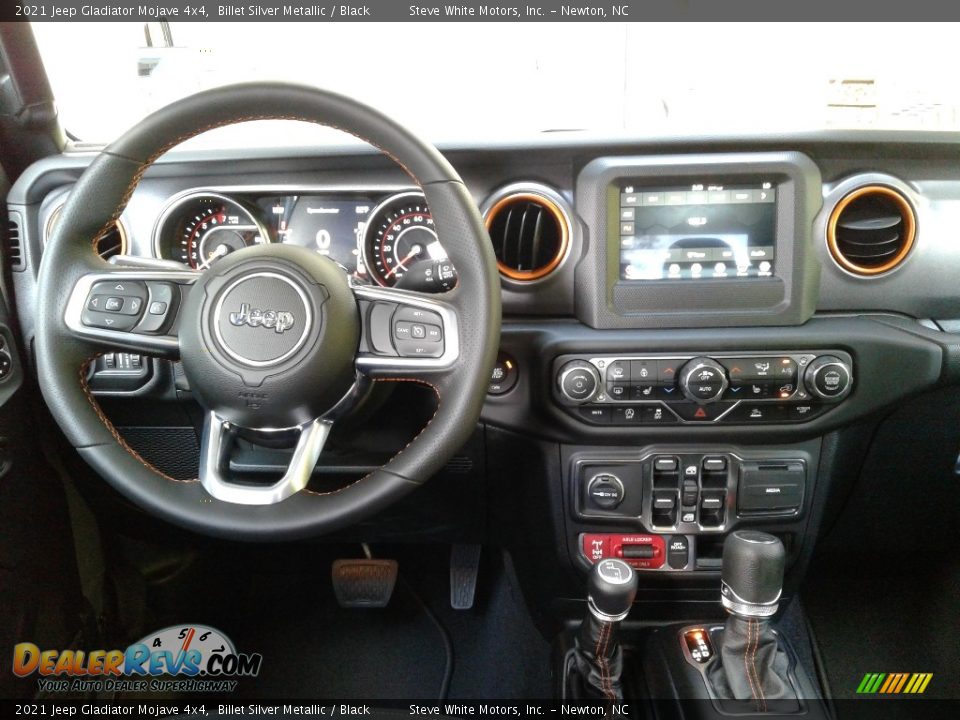 Dashboard of 2021 Jeep Gladiator Mojave 4x4 Photo #18