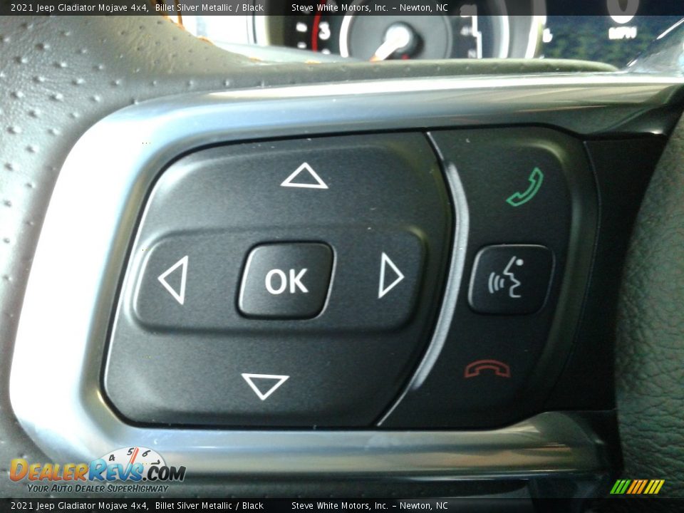 2021 Jeep Gladiator Mojave 4x4 Steering Wheel Photo #19