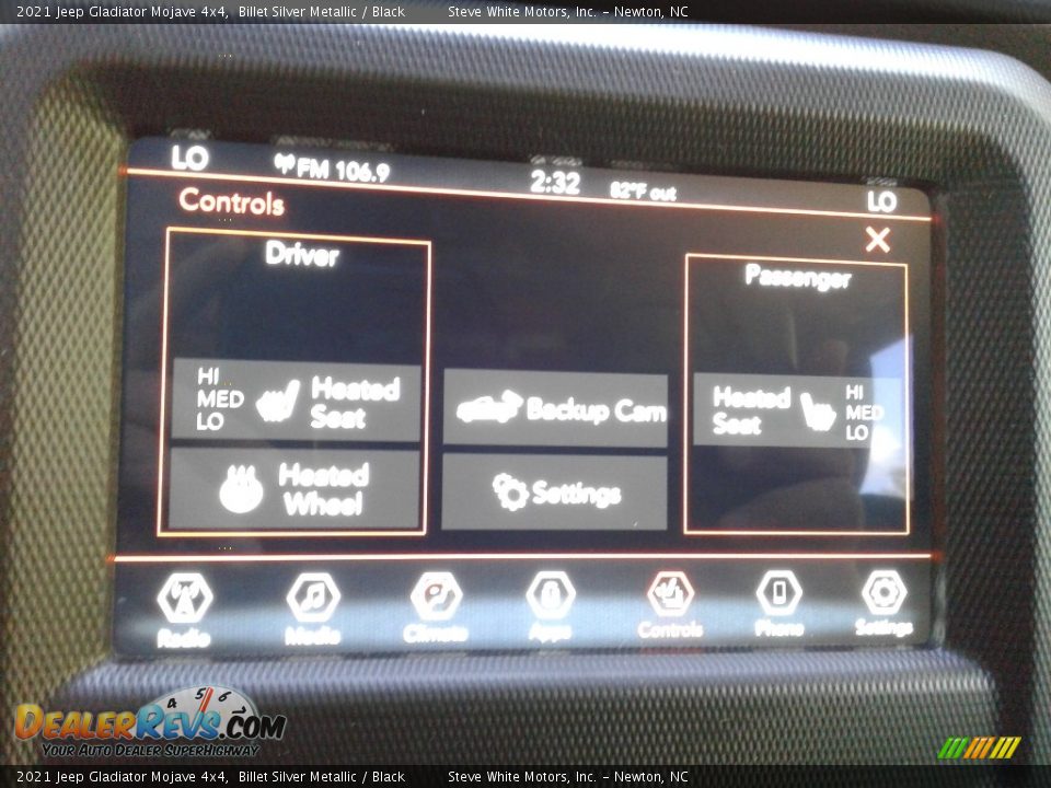 2021 Jeep Gladiator Mojave 4x4 Billet Silver Metallic / Black Photo #23