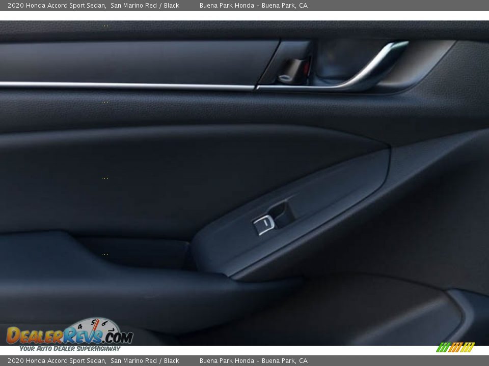 2020 Honda Accord Sport Sedan San Marino Red / Black Photo #36