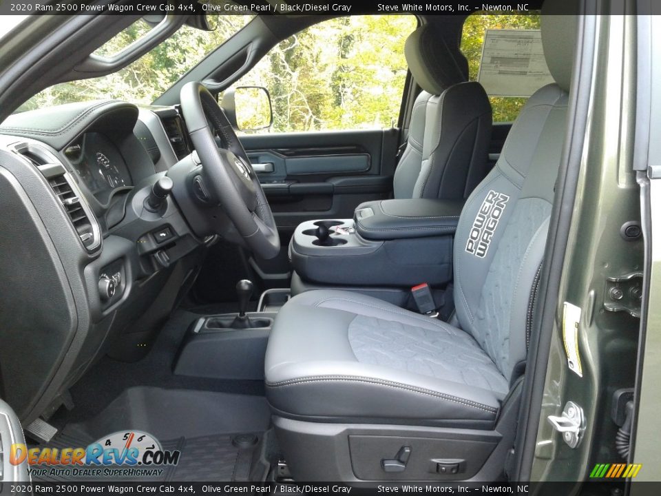 Black/Diesel Gray Interior - 2020 Ram 2500 Power Wagon Crew Cab 4x4 Photo #11