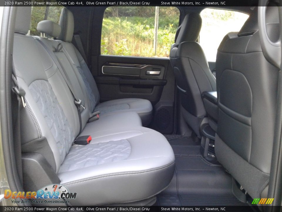 Rear Seat of 2020 Ram 2500 Power Wagon Crew Cab 4x4 Photo #16