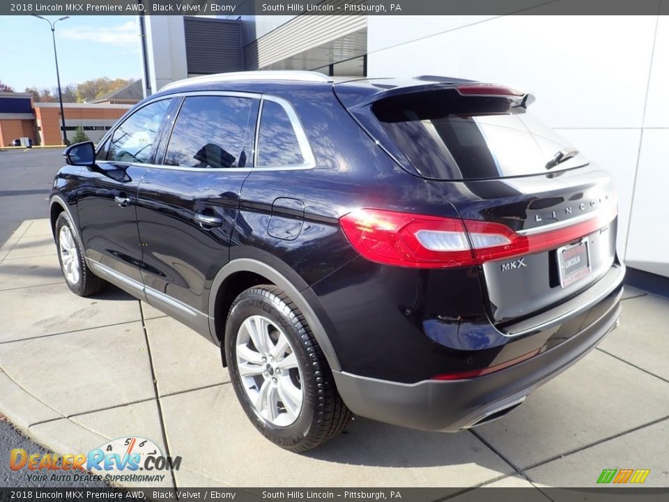 2018 Lincoln MKX Premiere AWD Black Velvet / Ebony Photo #3