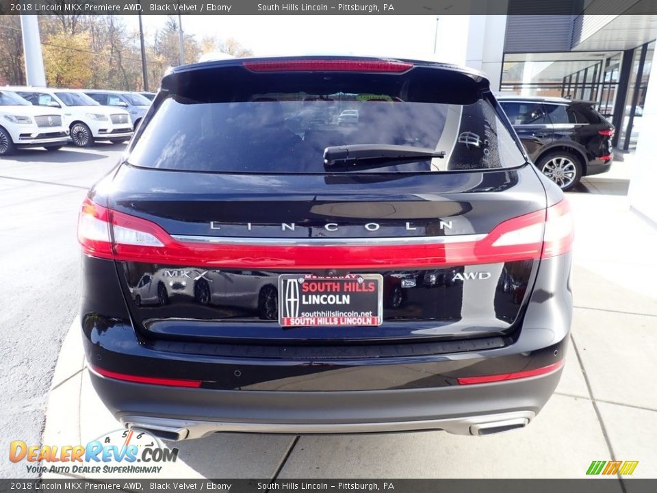 2018 Lincoln MKX Premiere AWD Black Velvet / Ebony Photo #4