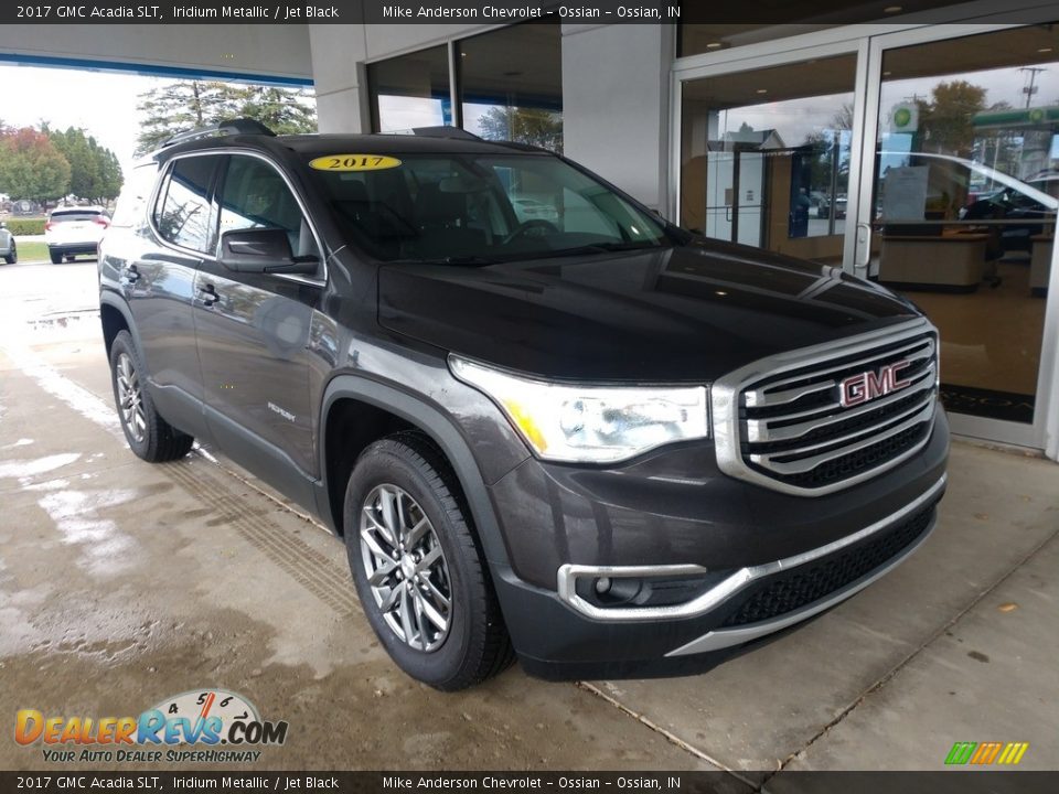 2017 GMC Acadia SLT Iridium Metallic / Jet Black Photo #2