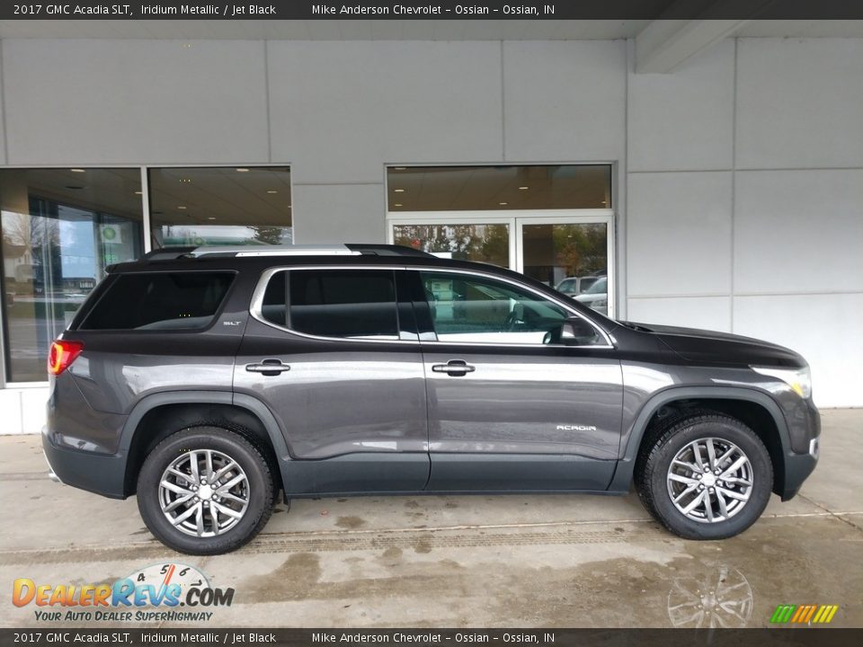 2017 GMC Acadia SLT Iridium Metallic / Jet Black Photo #3