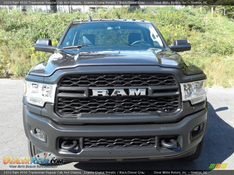 2020 Ram 4500 Tradesman Regular Cab 4x4 Chassis Granite Crystal Metallic / Black/Diesel Gray Photo #3