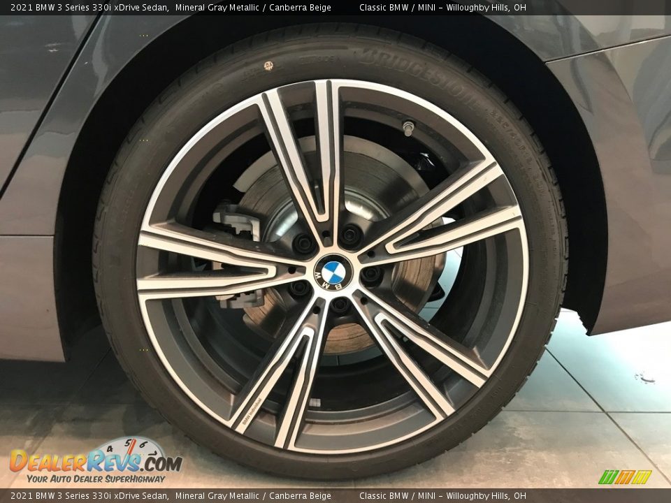 2021 BMW 3 Series 330i xDrive Sedan Mineral Gray Metallic / Canberra Beige Photo #5