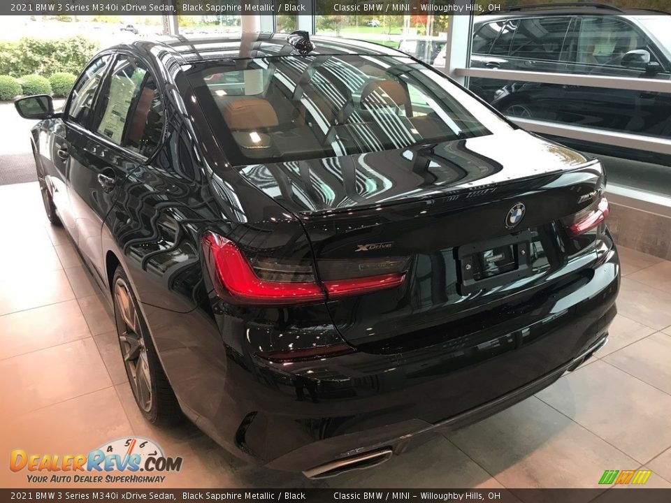 2021 BMW 3 Series M340i xDrive Sedan Black Sapphire Metallic / Black Photo #2