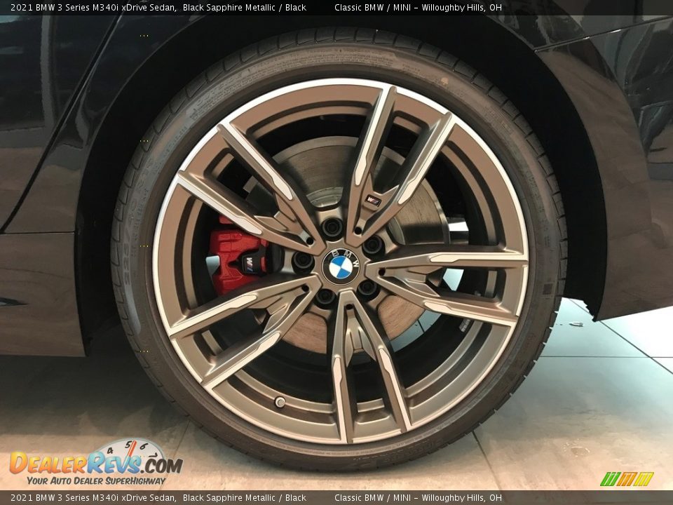 2021 BMW 3 Series M340i xDrive Sedan Black Sapphire Metallic / Black Photo #5