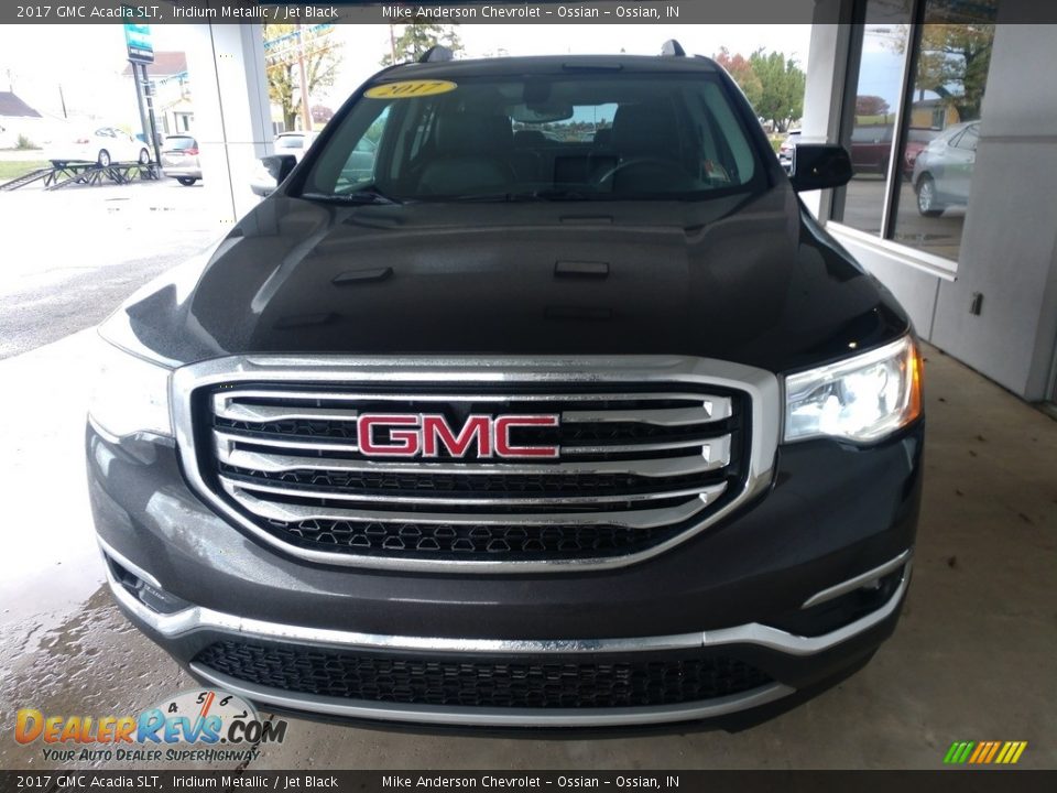 2017 GMC Acadia SLT Iridium Metallic / Jet Black Photo #11