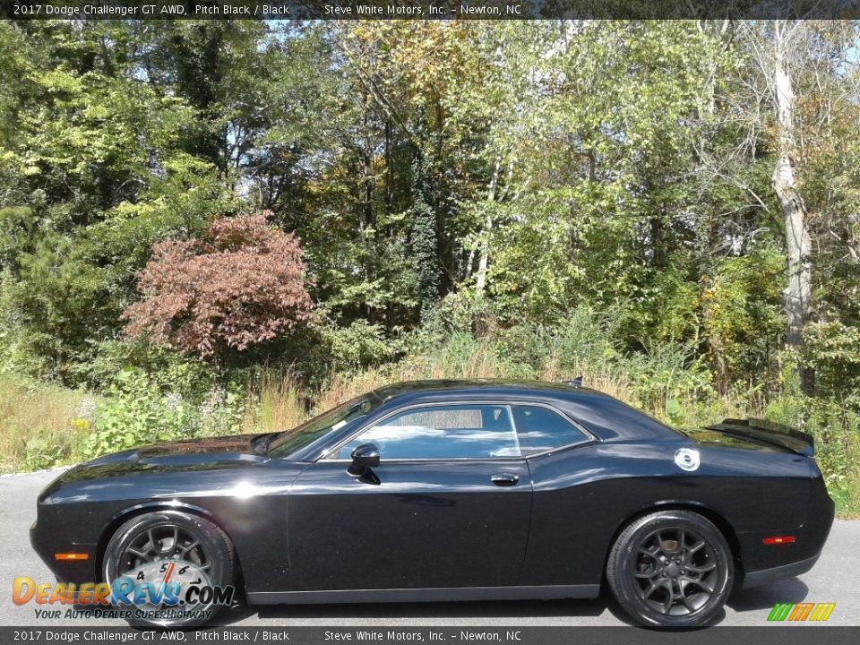 2017 Dodge Challenger GT AWD Pitch Black / Black Photo #1