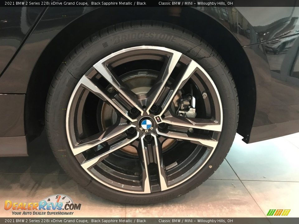2021 BMW 2 Series 228i xDrive Grand Coupe Black Sapphire Metallic / Black Photo #5