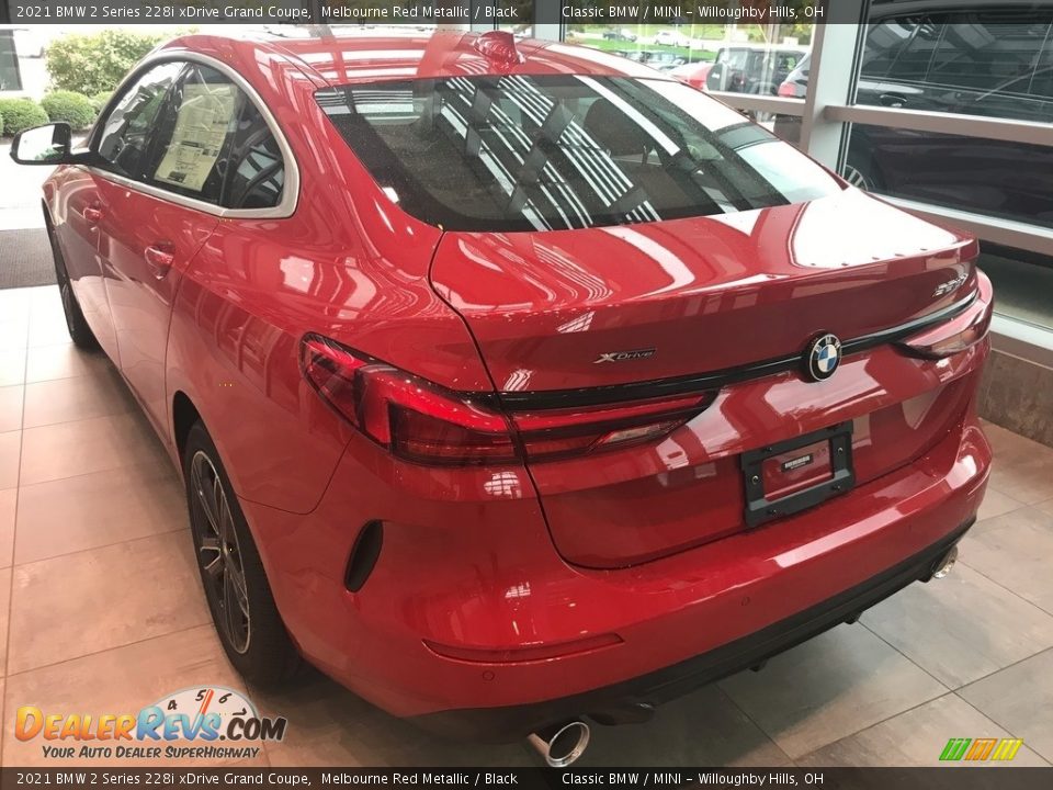 2021 BMW 2 Series 228i xDrive Grand Coupe Melbourne Red Metallic / Black Photo #2