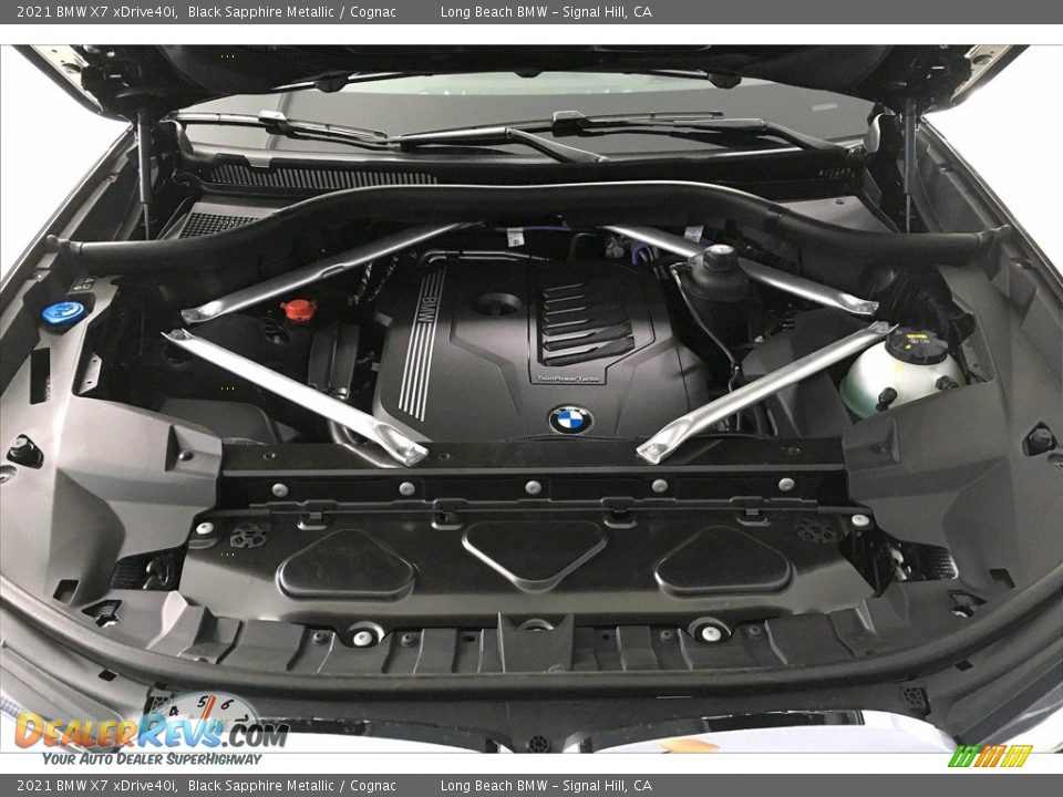 2021 BMW X7 xDrive40i 3.0 Liter M TwinPower Turbocharged DOHC 24-Valve Inline 6 Cylinder Engine Photo #10