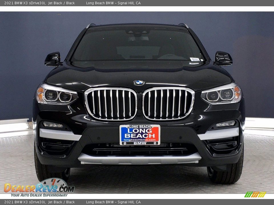 2021 BMW X3 sDrive30i Jet Black / Black Photo #2