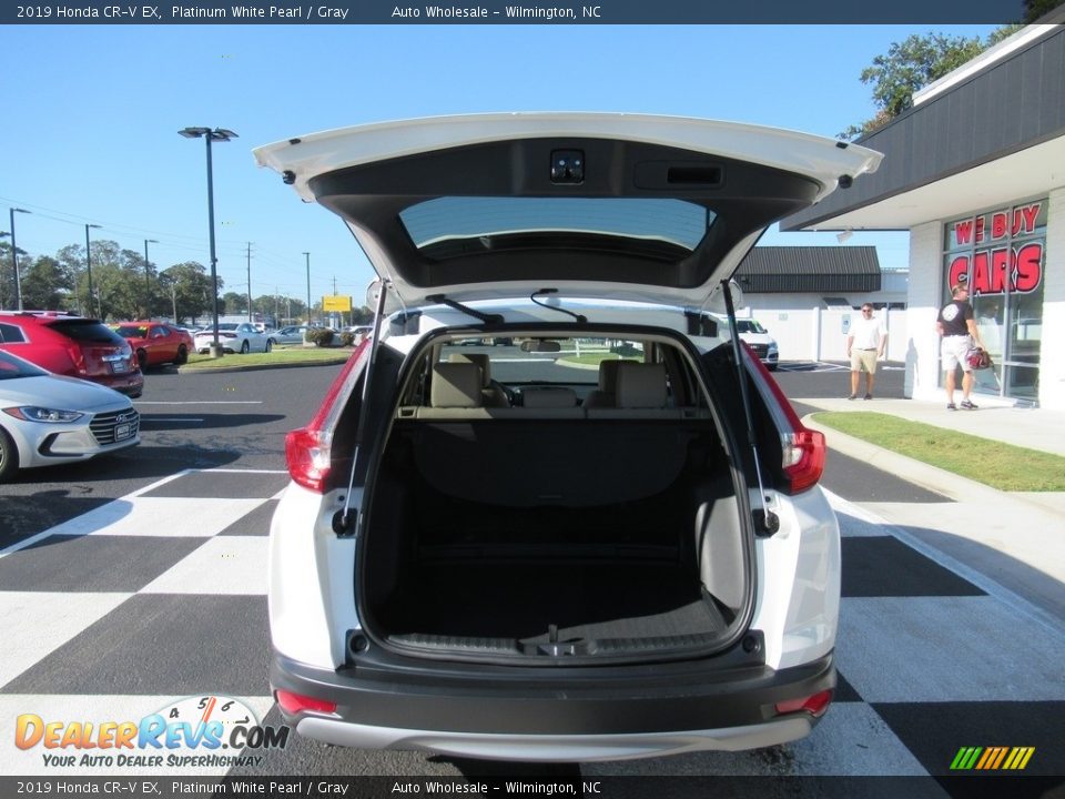 2019 Honda CR-V EX Platinum White Pearl / Gray Photo #5