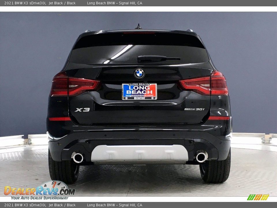 2021 BMW X3 sDrive30i Jet Black / Black Photo #4