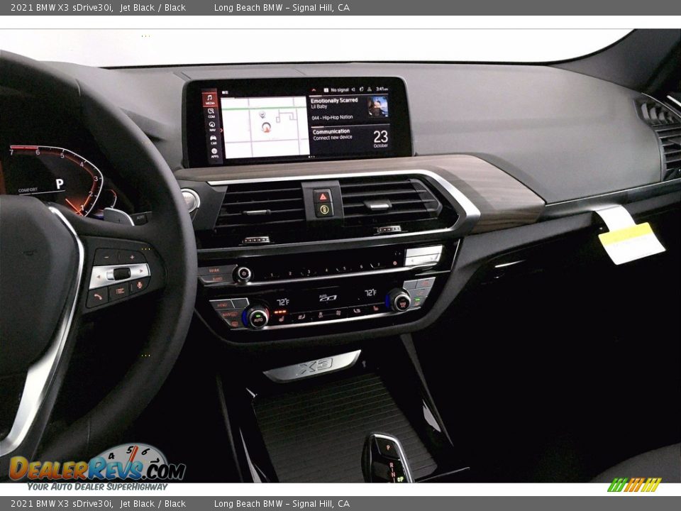 2021 BMW X3 sDrive30i Jet Black / Black Photo #6