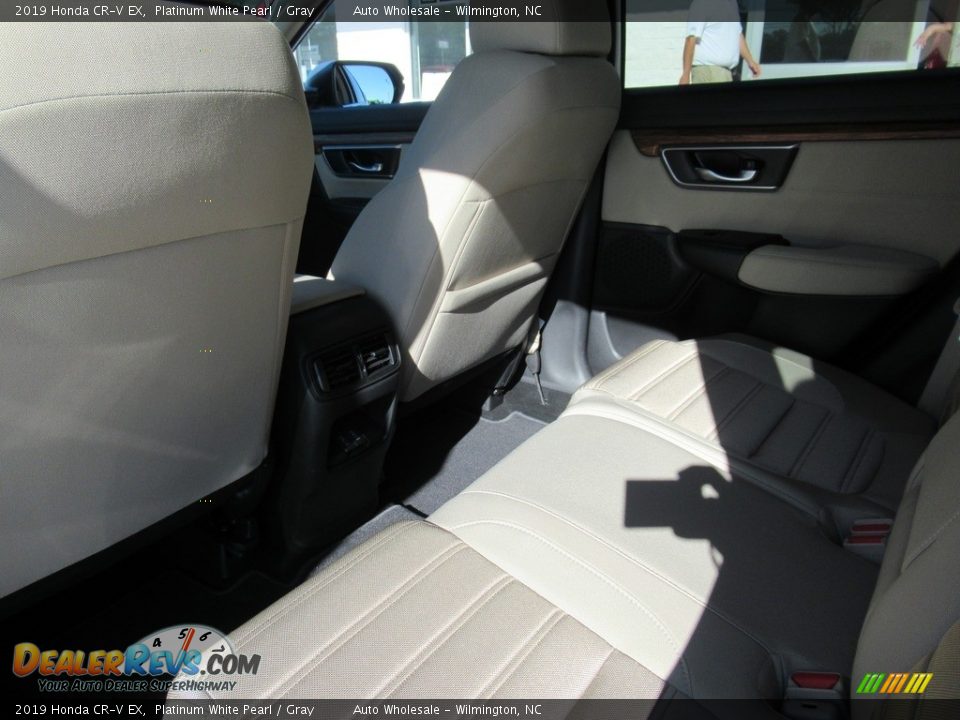 2019 Honda CR-V EX Platinum White Pearl / Gray Photo #11