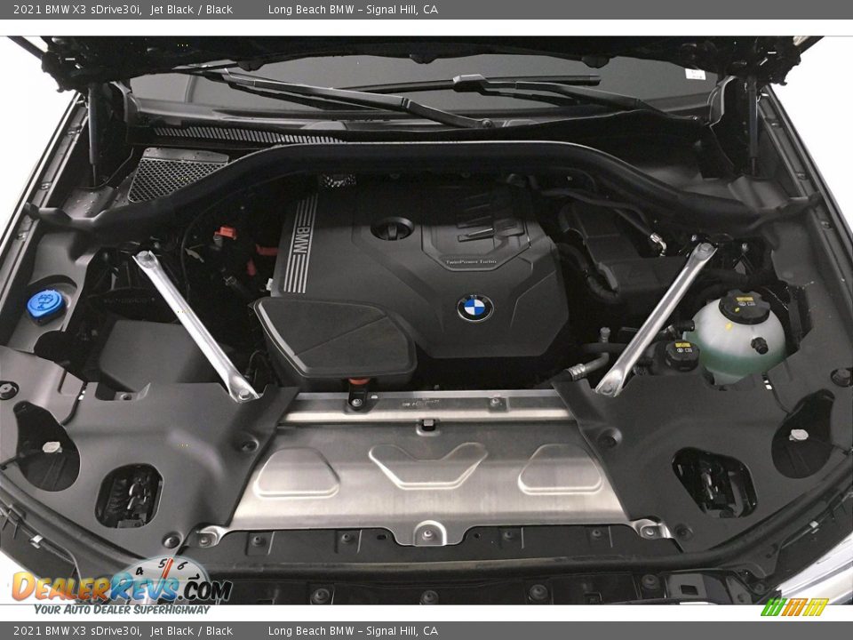 2021 BMW X3 sDrive30i Jet Black / Black Photo #10