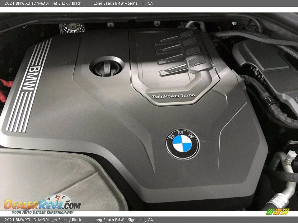 2021 BMW X3 sDrive30i Jet Black / Black Photo #11